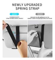 Sac de rangement pour voiture en cuir de haute qualité, organisateur de coffre, porte-lunettes et porte-cartes avec 1 à 3 compartiments, modèle Joyart CSO1