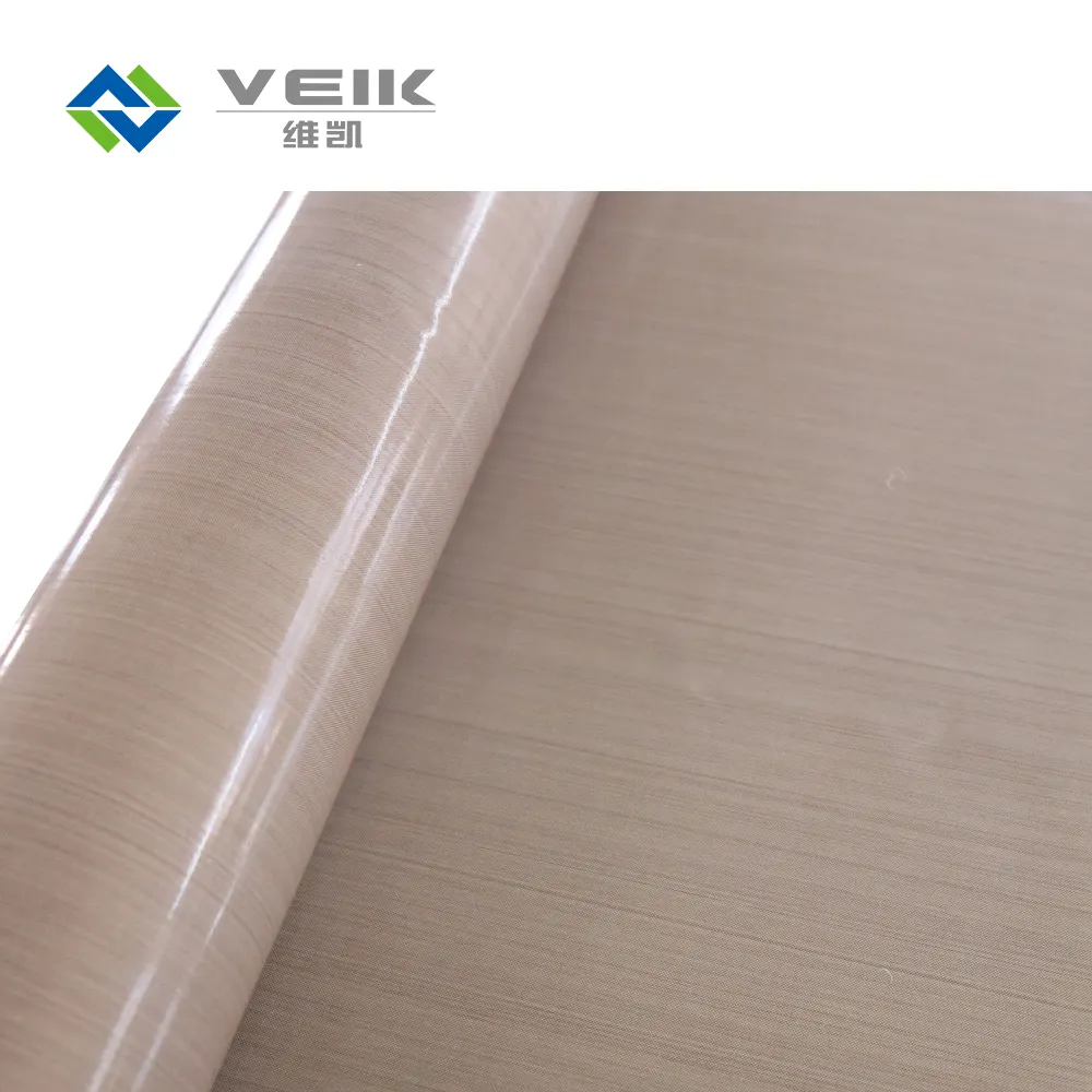 Nóng bán PTFE sợi thủy tinh vải chịu nhiệt laminating sợi thủy tinh vải với nhiều độ dày và chiều rộng