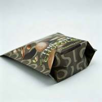 Sachet Doypack Personnalisé en Mylar Mat Refermable pour Emballage de Snacks, Noix et Barres Chocolatées, Impression Numérique, 3,5g