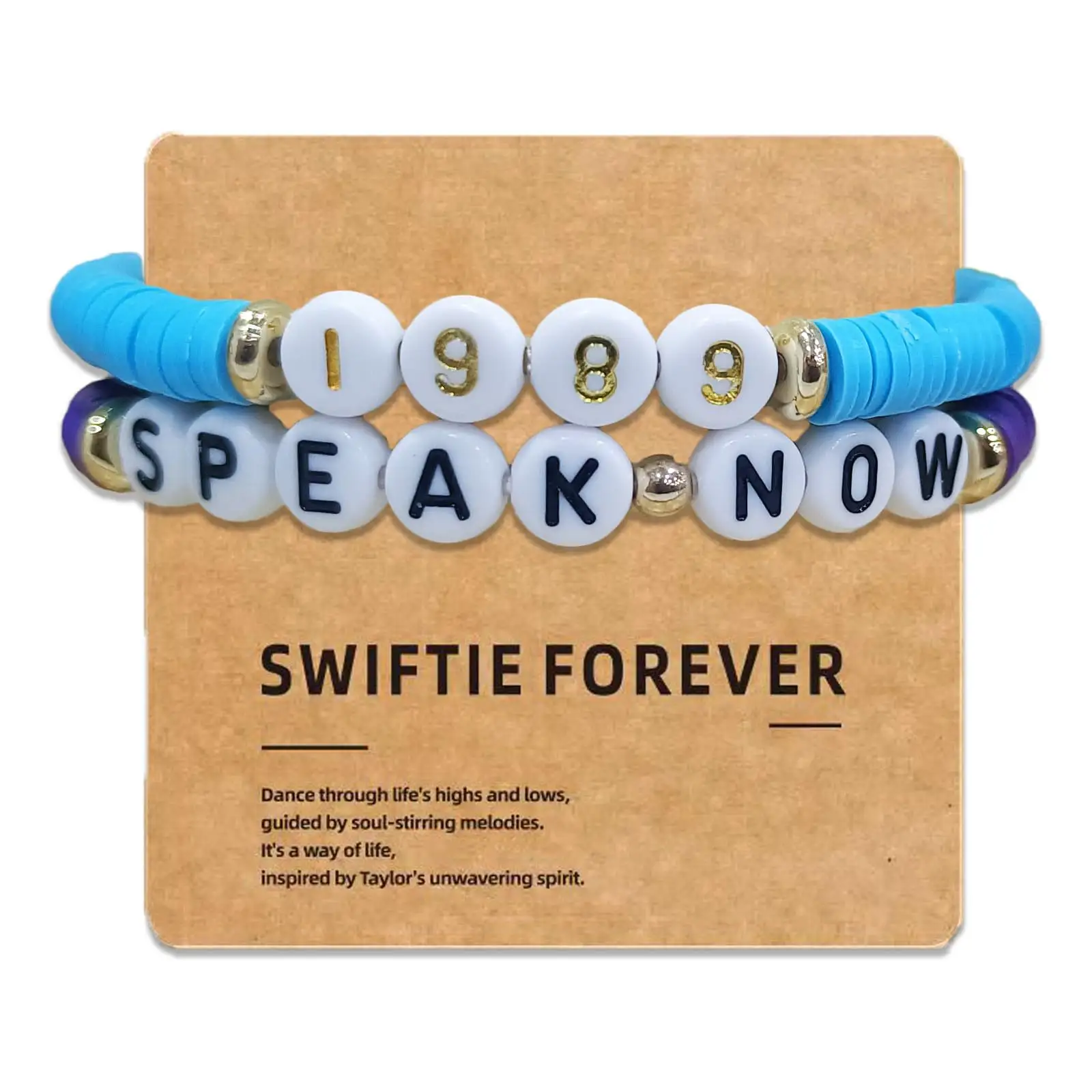 Swift Inspired Bracelets Set For Eras Music Taylor 1989 Reputation Friendship Bracelets