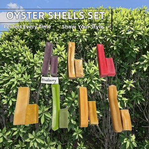 30pcs Eco-Friendly Painted Seashell Oyster <b>Shells</b> with Pearl Bulk Natural for Crafts DIY Holiday <b>Ornaments</b> ZF Global Export - Product Image 2