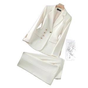 Yuhong 2025, Ropa de Invierno para Mujer, Estilo Europeo Americano, Elegante, Delgada, con Botones, Antiarrugas, de Terciopelo, Poliéster y Elastano - Product Image 4