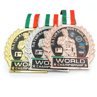 1ère place médailles et rubans vierges médailles de cheval de cyclisme médaille d'honneur miraculeuse russe personnalisée