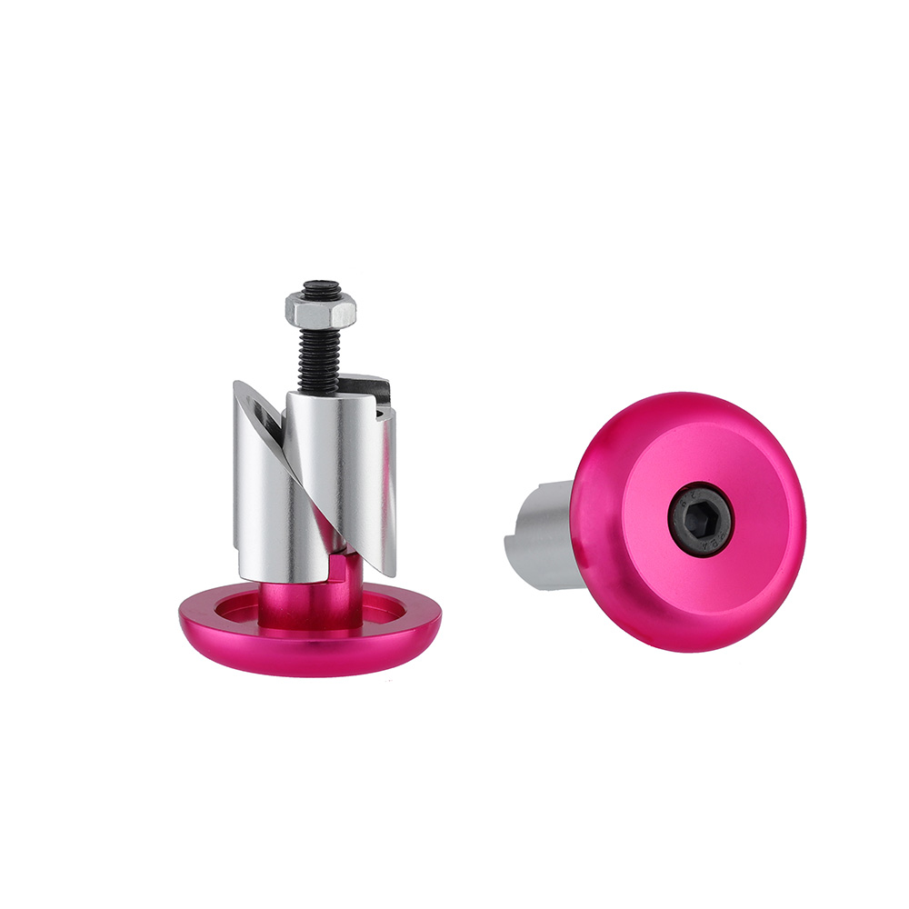 Tappi terminali in alluminio (rosa