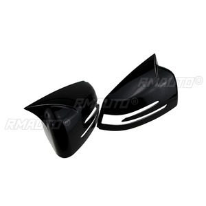 Coques de protection pour rétroviseurs de voiture, capuchons de rétroviseurs pour Mercedes Benz W204 W221 C200, kit carrosserie, accessoires auto - Product Image 6
