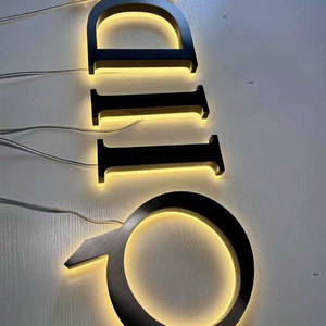 Enseigne Lumineuse <span class=keywords><strong>LED</strong></span> 3D Personnalisable pour Extérieur, Enseigne Publicitaire Rétroéclairée pour Marque, Logo d'Entreprise - Product Image 5