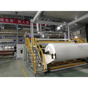 High Quality CE Certification Non Woven Cloth Making Machine Fabric Rewinding Spunbond Nonwoven Fabric Equipment