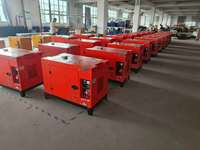 12kW CE-Zertifizierter Elektrischer Dieselgenerator 110V 220V 380V Geräuscharmer Dieselgenerator 5kW für Baustellen