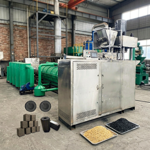 Línea de Producción de Carbón Comprimido de Aserrín de Coco, Nueva y Usada, con Capacidad de 300-1200KG/H y Forma Cilíndrica - Product Image 1