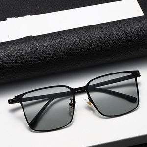 <span class=keywords><strong>Antaeus</strong></span> Gafas de Sol para hombres Mujeres Oro Blanco Rojo Lente fotocromática Bleu de para Polaroid Marco de metal de moda UV400 Lente óptica - Product Image 5