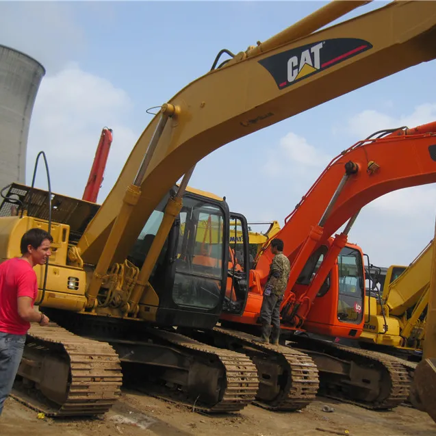 MÁQUINA DE CONSTRUÇÃO MÁQUINAS PESADAS USADAS EXCAVATOR ESVACATOR CAT 321D 21TON MÉDIO TAMANHO CAT 315 313 320 323