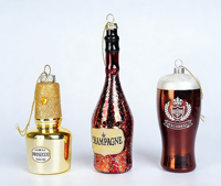 Décorations de Noël, accessoires DIY pour l'Oktoberfest, mini-bouteilles de bière décoratives, décorations de Noël pour arbre, décorations en verre UV, décorations imperméables pour la maison