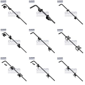 24 pollici pesante in acciaio inossidabile moderno bullone di canna in vinile recinzione cancello di sicurezza per porta esterna serratura a chiavistello - Product Image 4