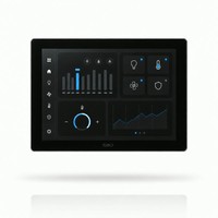 Q7S Tablet PC Android 15 7 Inci untuk Pemasangan di Dinding, Layar Sentuh 1024*600, PoE, Wi-Fi 6, Ethernet