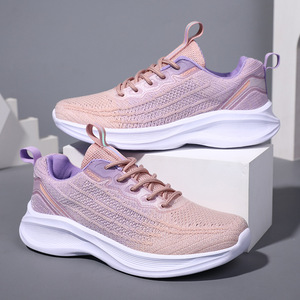 Women's Casual Sports Running <b>Shoes</b> Latest Design for Summer and Autumn Outdoor Activities Breathable Anti-Slip PVC Insole <b>Shoes</b> - Product Image 1
