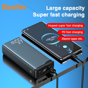 BST-PC33-Batería Externa de 30000 mah para ordenador portátil, fuente de alimentación de <span class=keywords><strong>carga</strong></span> superrápida de 65W, Qc3.0Dual, salida Usb, PD30000 mah - Product Image 5