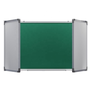 <span class=keywords><strong>Tableau</strong></span> <span class=keywords><strong>noir</strong></span> vert pliable 100x300cm avec cadre en aluminium, portable, avec <span class=keywords><strong>craie</strong></span> <span class=keywords><strong>et</strong></span> gomme, pour salle de classe, <span class=keywords><strong>tableau</strong></span> magnétique - Product Image 3