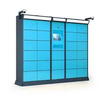 Casier à colis intelligent extérieur avec écran tactile 10,1/21,5 pouces – Armoire de livraison intelligente pour entreprises de livraison express et appartements