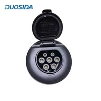 Connecteur de charge EV de type 2 UL94 V0 thermoplastique DUOSIDA pour station de recharge AC
