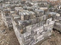 Vente directe d'usine vieux revêtement en argile briques utilisées pour les murs