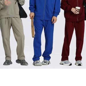 กางเกงวอร์มผ้าเทอร์รี่ 430 กรัม แบรนด์แฟชั่น ทันสมัย สวมใส่ได้ทั้งแบบกลุ่มและส่วนตัว สไตล์ลำลอง สีพื้น ทรงตรงขายาว พิมพ์โลโก้ได้ - Product Image 2