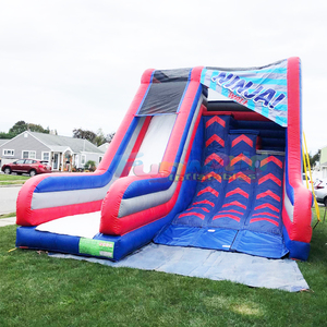 Giant outdoor party jumpers bouncy castle combo bounce house jump <b>inflatable</b> ninja wall slide for kids - Product Image 1