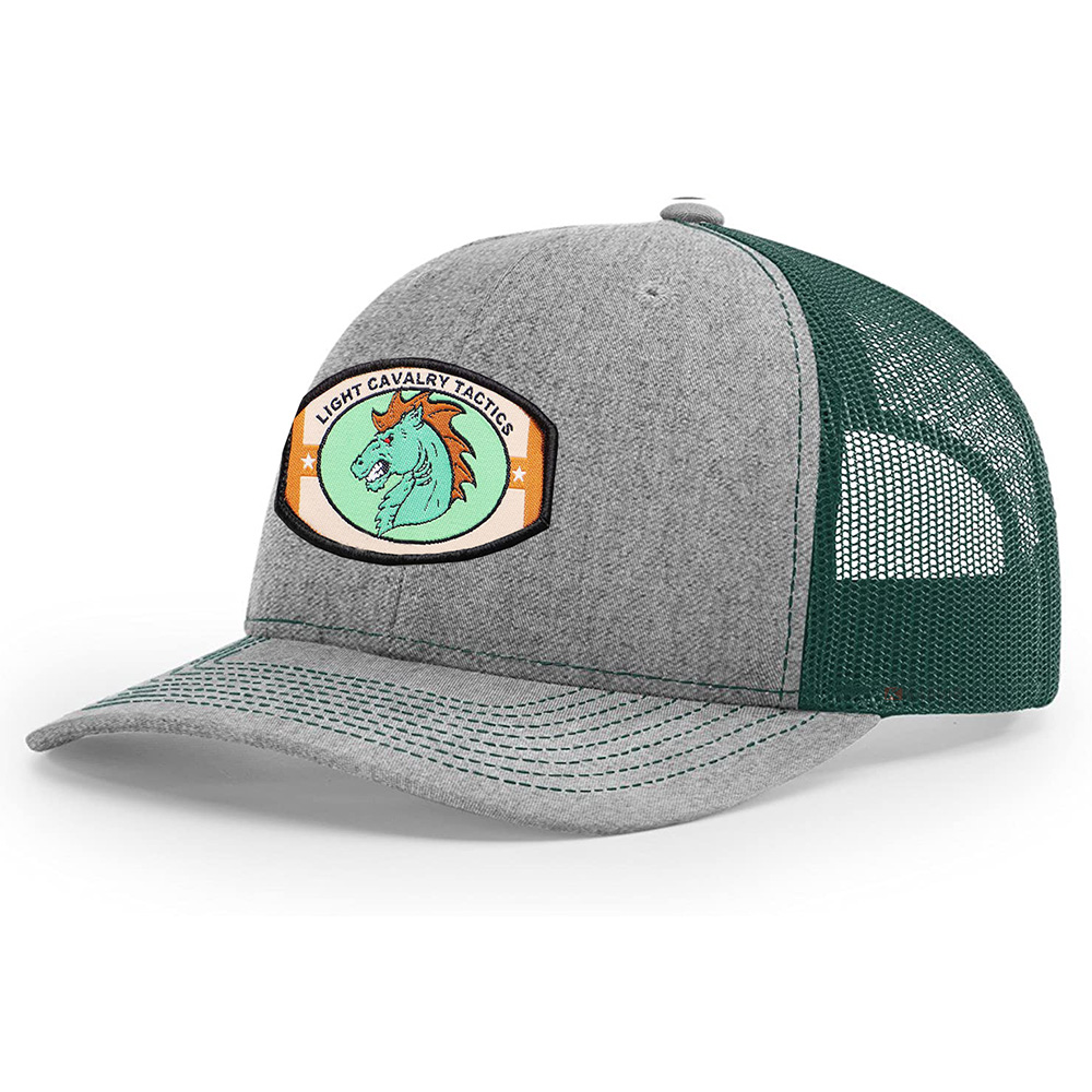 Luxury Two Tone Distressed Trucker Style Baseball Cap For Men Women
