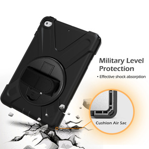 Heavy Duty Defender Rugged Armor Tablet PC bìa cho <span class=keywords><strong>iPad</strong></span> <span class=keywords><strong>Mini</strong></span> 3 <span class=keywords><strong>4</strong></span> 5 6 dây đeo vai chân đế trường hợp chống sốc Vỏ bảo vệ - Product Image 3