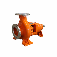 Pompe centrifuge à aspiration axiale ISO2858 3,8-1200 m³/h avec moteur électrique/diesel TEFC, roue en acier inoxydable, garantie 3 ans