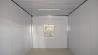 Maison préfabriquée Casa Container Casas Prefrafricadas Conteneur Bureau Maison modulaire pliable en forme de Z Maison pliante Maison mobile