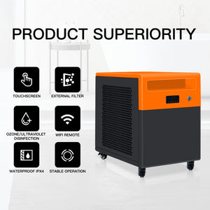 Máquina de Baño de Hielo de <span class=keywords><strong>Laboratorio</strong></span>, Enfriador de Agua, Compresor Refrigerado por Aire, Recirculación de Refrigeración, Pantalla Digital, 1.4HP, Directo de Fábrica - Product Image 3