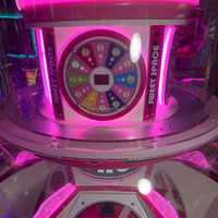 Machine à prix à roue tournante pour 4 joueurs, directement de l'usine, corps en plastique, acrylique et métal, jeu d'arcade à monnayeur, garantie 12 mois