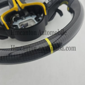 Derniers produits : Volant de voiture en fibre de carbone et cuir pour BMW Série 3, Série 5, F10, F20, F30, F90, F01, F02 - Product Image 6