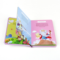 En gros Personnalisé Enfants Apprentissage Bibles Chrétien Sainte Bible Impression Âge 4-10 Enfants Conseil Livre Impression sur Demande