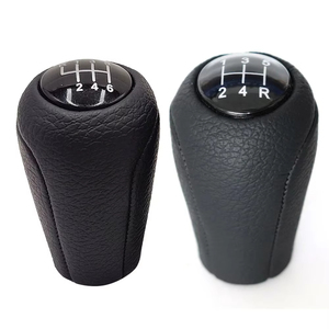 Pomo de Palanca de Cambios de Cuero de 5/6 Velocidades para MAZDA M3 BK BL 5 CR CW 6 II <span class=keywords><strong>GH</strong></span> CX-7 ER MX-5 NC <span class=keywords><strong>III</strong></span> - Product Image 6
