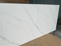 Panneau de mélamine à motif de marbre pour armoire de cuisine panneau de revêtement mural pour vanité de salle de bain