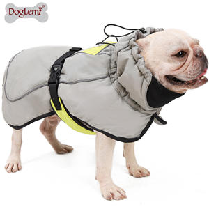 Toptan Lüks Kışlık Evcil Hayvan Ceketi Özel Kalın Kapitone Köpek Kıyafetleri Baskılı Desenli Su Geçirmez Sıcak Fabrikadan Doğrudan Köpek Ceketi - Product Image 4