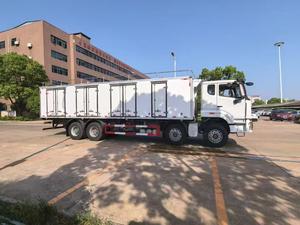 Véhicule de transport frigorifique diesel manuel Euro 5 à quatre essieux HOWO - Fabriqué en Chine - Product Image 3