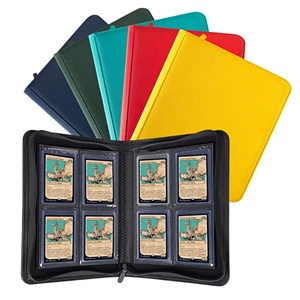 Classeur de cartes en PU imperméable à 4 pochettes, idéal pour la collection de cartes - Offre Spéciale - Product Image 1