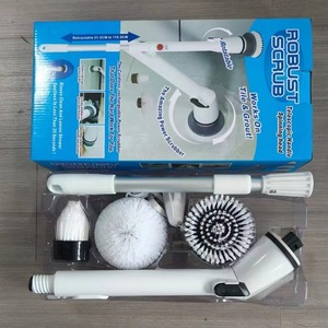Electric Cleaning Brush Extendable Telescopic Cordless USB Powered Household Kitchen Bathroom Cleaning Tool With Multiple Brush - Product Image 2