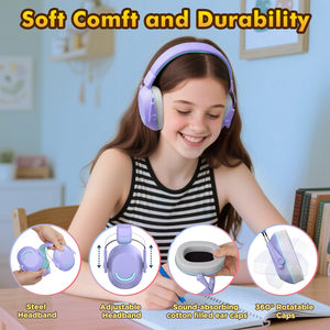 Casque de protection auditive Link Dream pour enfants, protège-oreilles, <span class=keywords><strong>bandeau</strong></span>, 30SNR, anti-bruit, pour bébés et tout-petits - Product Image 3