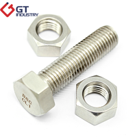 Vis hexagonale en acier inoxydable super duplex A286 904L B8 B8m B8c