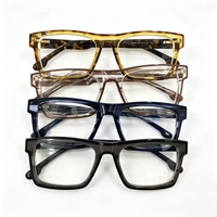 Montures de lunettes en acétate en gros, stock disponible, couleurs variées, montures en acétate de haute qualité et tendance