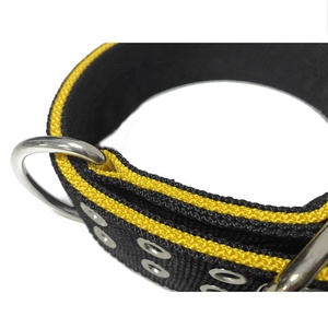 <span class=keywords><strong>Popular</strong></span> Nylon 4 Capas Correas Ajustable Logotipo personalizado Heavy Duty Pet Dog Collar de entrenamiento para perros - Product Image 4