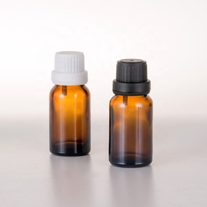 Botellas de vidrio ámbar Wild Essentials de 10ml con tapas cuentagotas europeas Botellas de aceite esencial de ámbar de 10ml con tapa a prueba de manipulaciones - Product Image 2