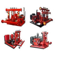 Pompe diesel de bouche d'incendie à grand débit personnalisée en usine 750GPM 7bar pompe jockey avec fréquence haute levée 37KW 55KW puissance 60/50Hz