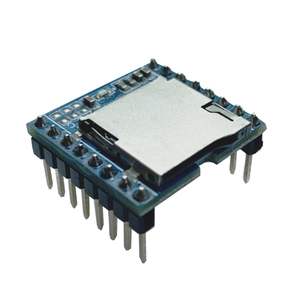 MP3サウンドモジュールUSB 2.0インターフェイスDC3.3V-5V <span class=keywords><strong>UART</strong></span>シリアル通信SDカードスロットサポートMP3/WAVカスタマイズメモリ3W - Product Image 3