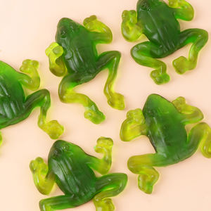 निर्माता थोक बिक्री विभिन्न मिश्रित फल थोक गुम्मीज मीठे खट्टे स्वाद जेली फ्रॉग ग्मी कैंडी हलाल प्रमाणित है। - Product Image 2