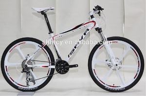 26-Zoll Aluminium-Legierung Mountainbike Speed-Modell MTB Fahrrad Integrierte 6-Speichen Magnesiumlegierung Räder Stahlgabel Scheibenbremse - Product Image 2