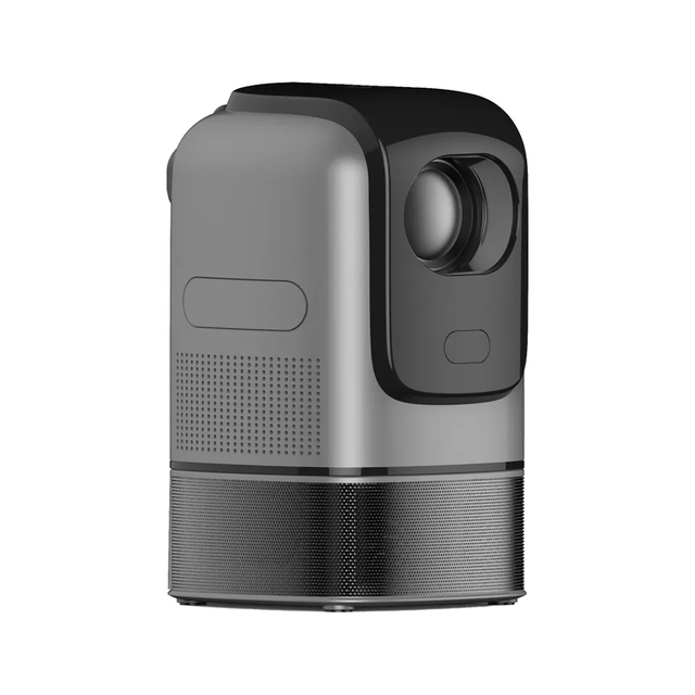 Hot Selling Portable Smart Android 9.0 Projector with High Brightness LED Lamp Mini Tripod Design BT 2.4/5G WIFI